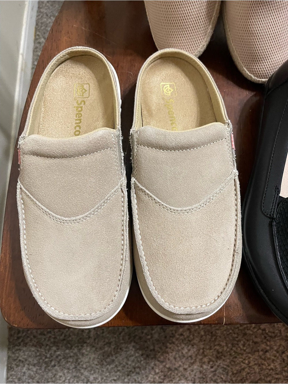 Sperry Men’s Slip-On Loafer in Light Beige